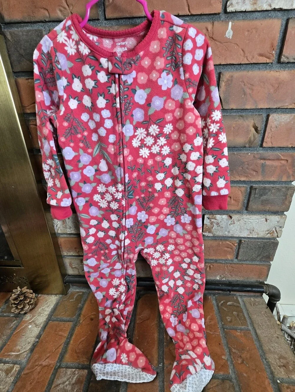 5 Carters Fleece Pajamas